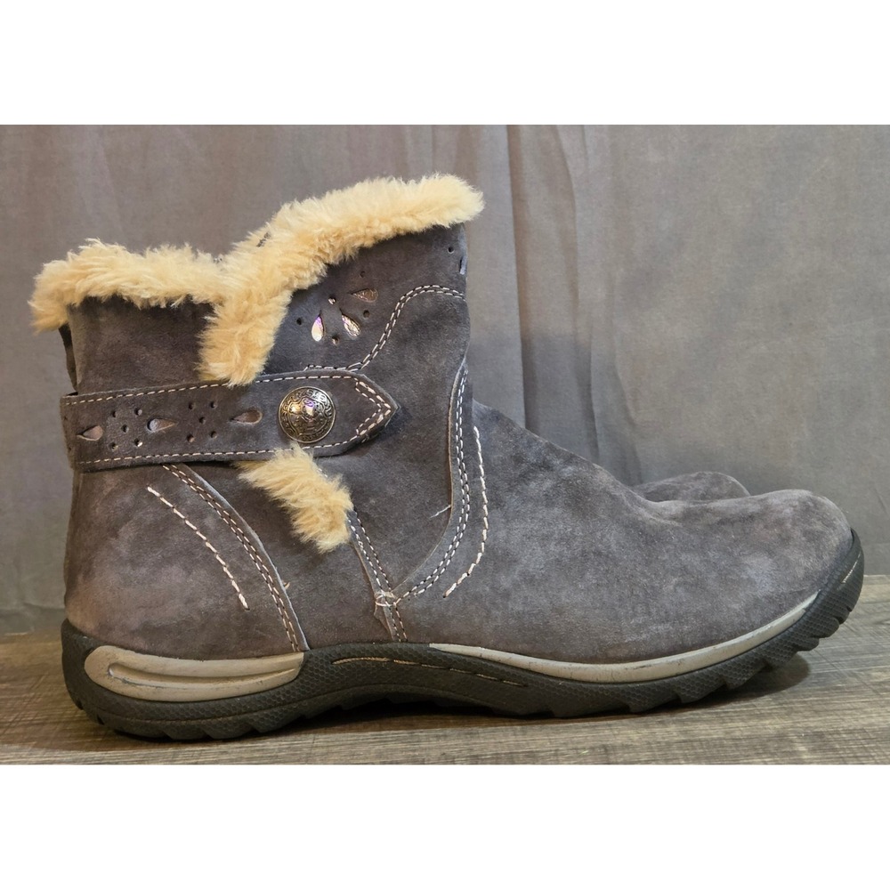 Earth Origins Karlene Ankle Boots Womens Size 9 Gray